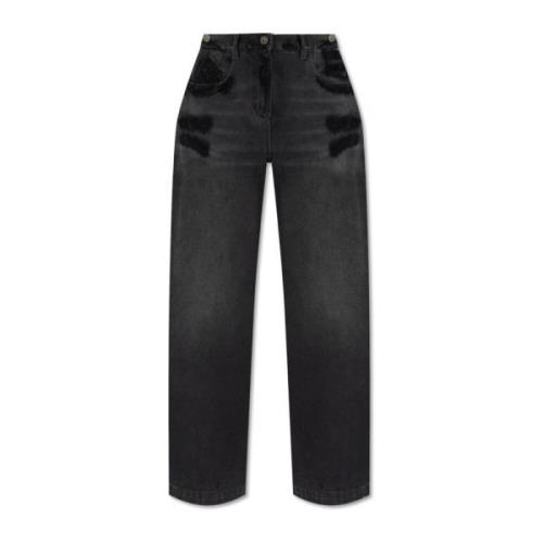 The Attico Vilda ben jeans Gray, Dam