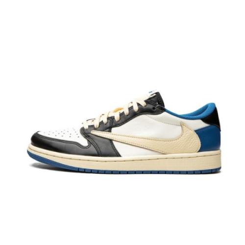 Jordan Travis Scott Fragment Låg Topp Sneaker Multicolor, Herr