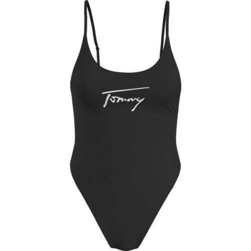 Tommy Jeans Svart Havskläder Kostym Black, Dam