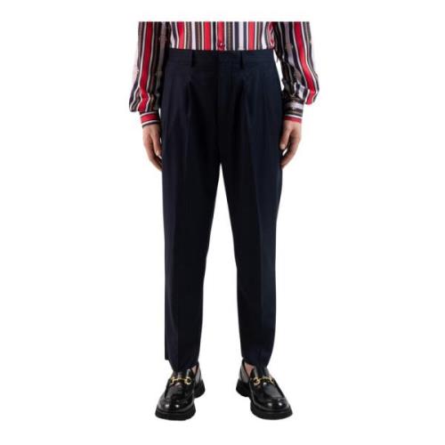 Corsinelabedoli Elegant Suit Trousers Blue, Herr