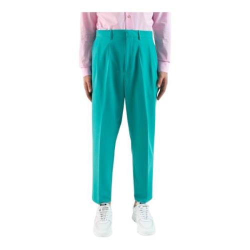 Corsinelabedoli Elegant Suit Trousers Pantalone Green, Herr