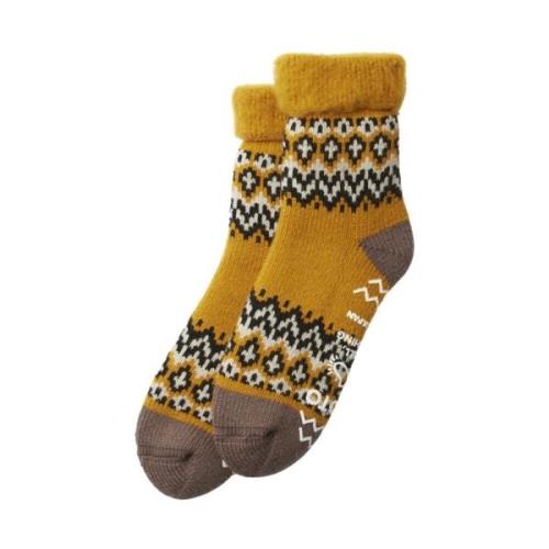 RoToTo Mysiga Nordic Room Socks Gul Multicolor, Herr