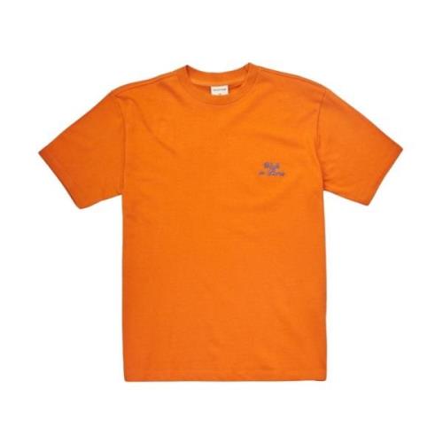 Walk in Paris Orange Logo T-tröja Orange, Herr