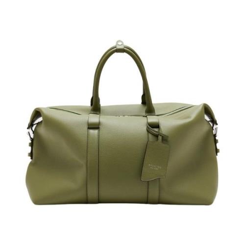 Biagini Mjuk Weekender Wasabi Läder Resväska Green, Herr