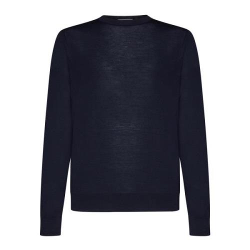 Piacenza 1733 Stiliga Sweaters i Vit/Blå Blue, Herr