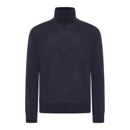 D4.0 Chic Sweater Models Blue, Herr