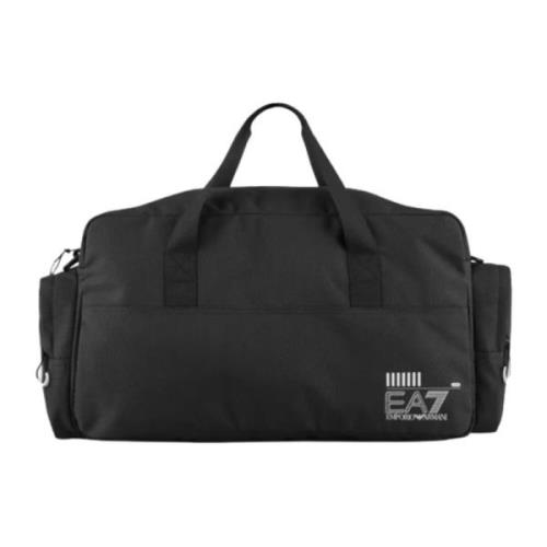 Emporio Armani EA7 Liten Svart/Vit Gymväska - EA7 Train Core You Black...