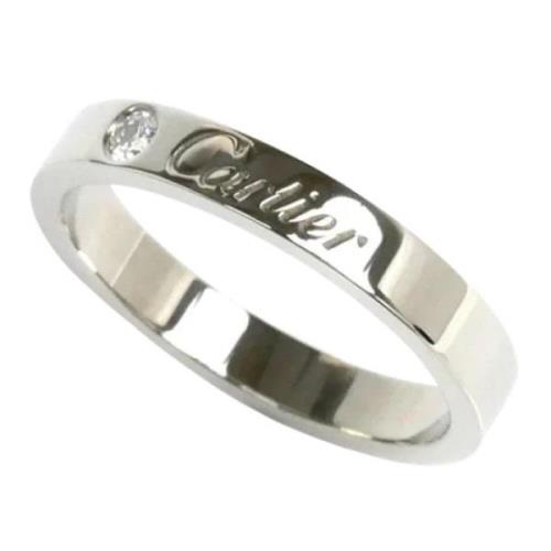 Cartier Vintage Pre-owned Metall ringar Gray, Dam