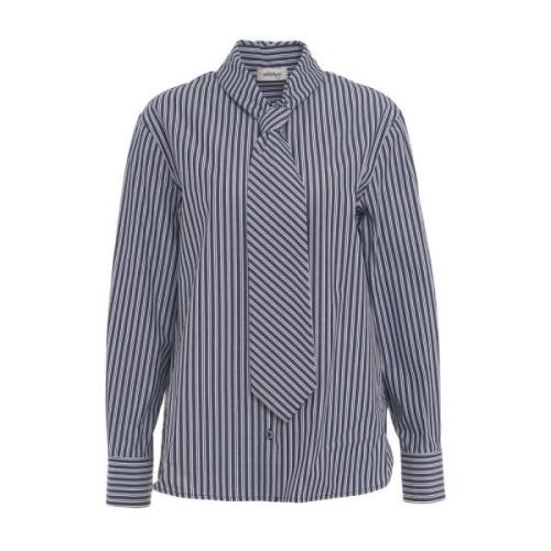 Ottod'Ame Blå Skjortor Aw24 Blue, Dam