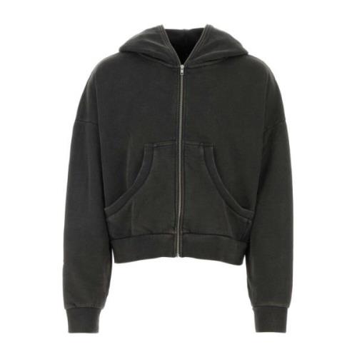 Entire Studios Oversize Skiffer Bomullsweatshirt Gray, Herr