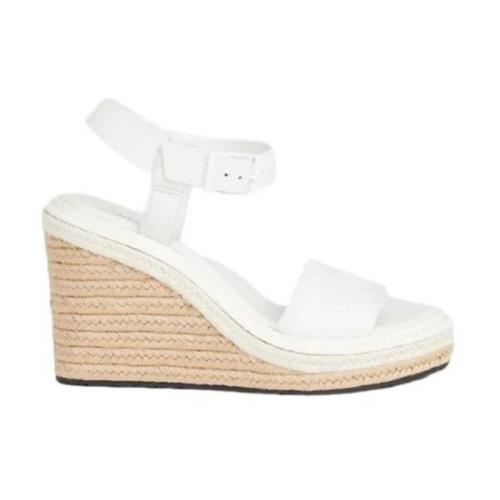 Calvin Klein Dam Kilklack Sandaler White, Dam