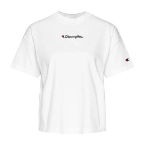 Champion Kortärmad T-shirt White, Dam