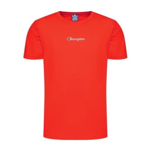 Champion Kortärmad T-shirt Red, Herr