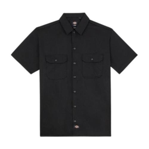 Dickies Herr arbets skjorta Black, Herr