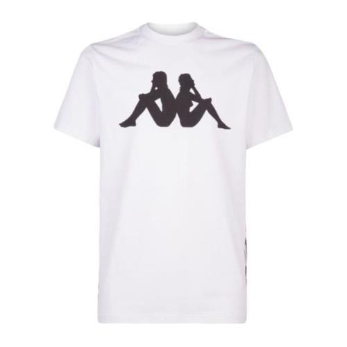 Kappa Kortärmad T-shirt White, Herr