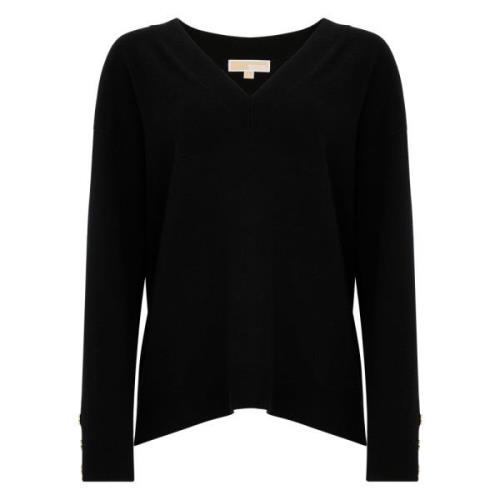 Michael Kors Svart Sweater Kollektion Black, Dam