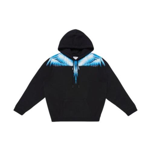 Marcelo Burlon Wings Print Bomullströja Black, Herr