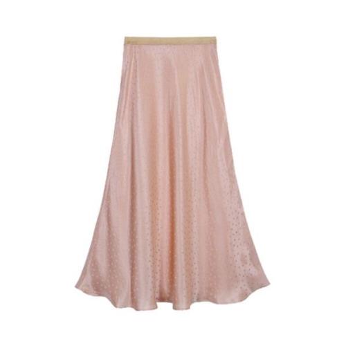 Mes Demoiselles Maxi Skirts Pink, Dam