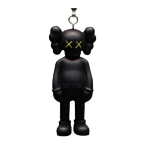 Kaws Svart Companion Nyckelring Begränsad Upplaga Black, Unisex