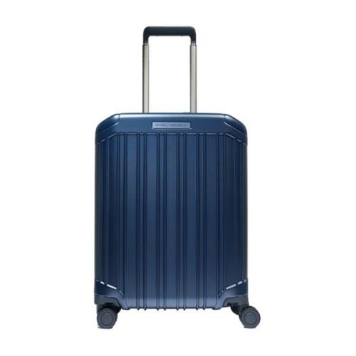 Piquadro Blå Tillbehör Trolley med TSA-lås Blue, Herr