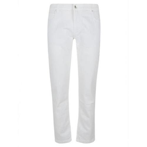 Eleventy Skinny Jeans White, Herr