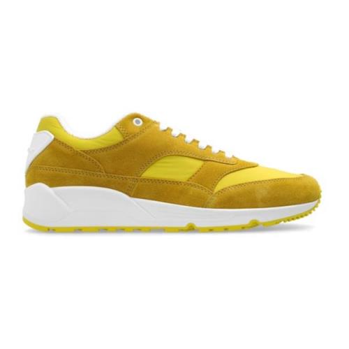 Saint Laurent Sneakers med logotyp Yellow, Herr