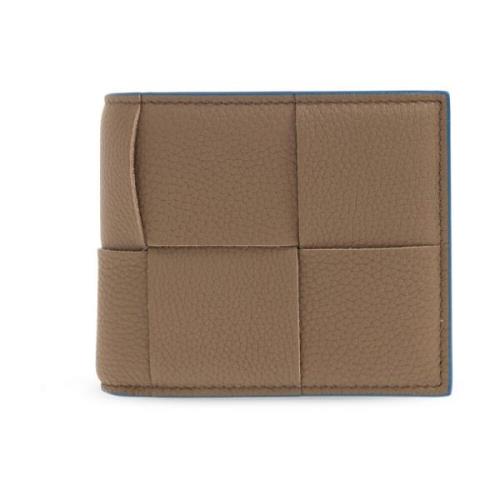 Bottega Veneta Läder bifold plånbok Brown, Herr