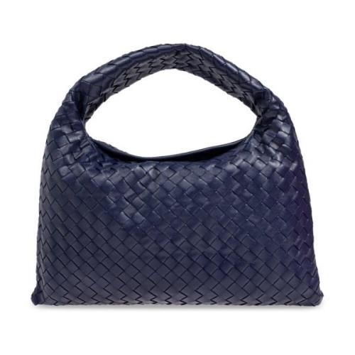 Bottega Veneta Axelväska Hop Liten Blue, Dam