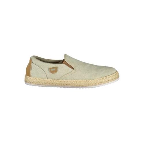 Carrera Beige Slip-On Sneaker med Kontrastdetaljer Beige, Herr