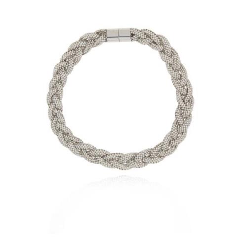 Isabel Marant Choker med kristaller Gray, Dam