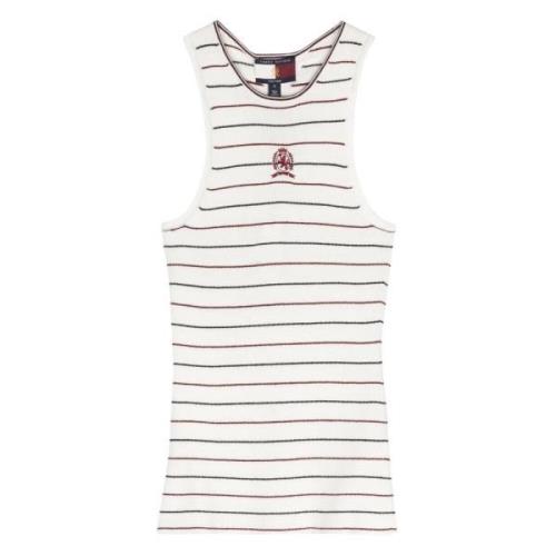 Tommy Hilfiger Ivory Tank Sweater Multicolor, Dam