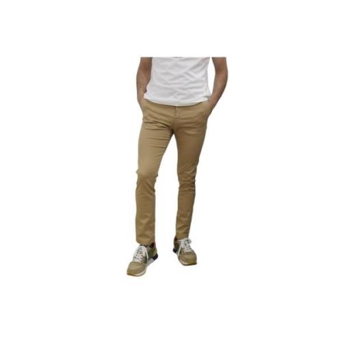 Gaudi Trousers Beige, Herr