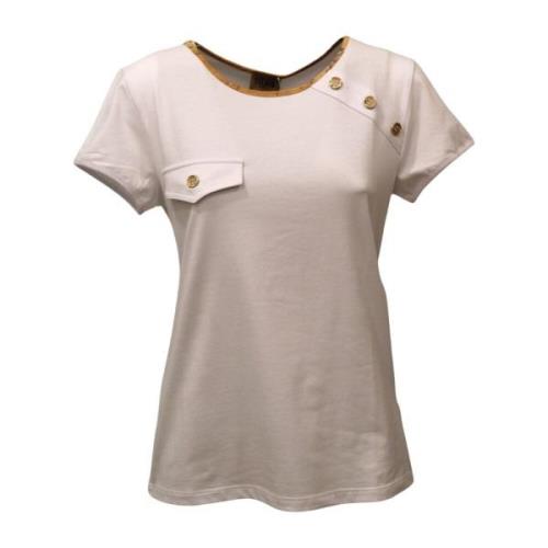 Alviero Martini 1a Classe Kortärmad T-shirt White, Dam