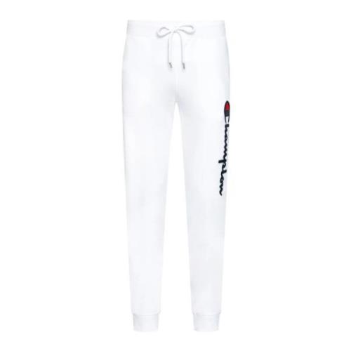 Champion Casual Sweatpants White, Herr