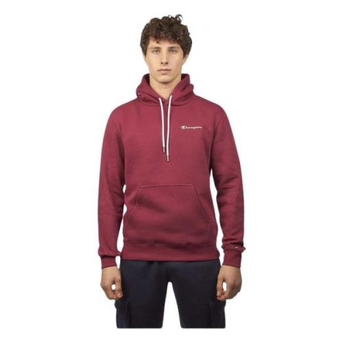 Champion Hooded Sweatshirt Hoodie Red, Herr