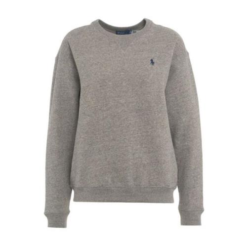 Ralph Lauren Grå Sweatshirt Aw24 Damkläder Gray, Dam