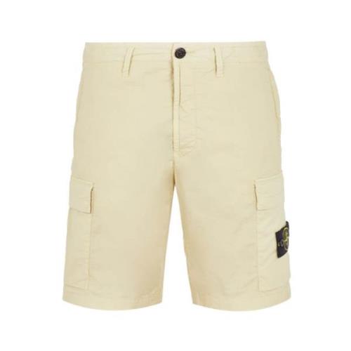 Stone Island Cargo Bermuda Shorts L0803 Beige, Herr