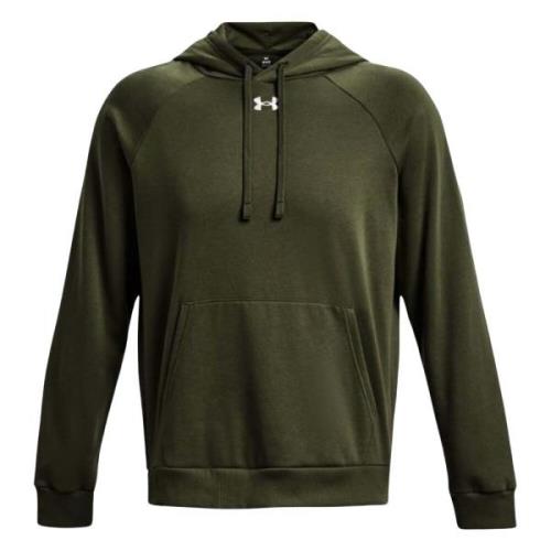 Under Armour Rival Fleece Hoodie Green, Herr