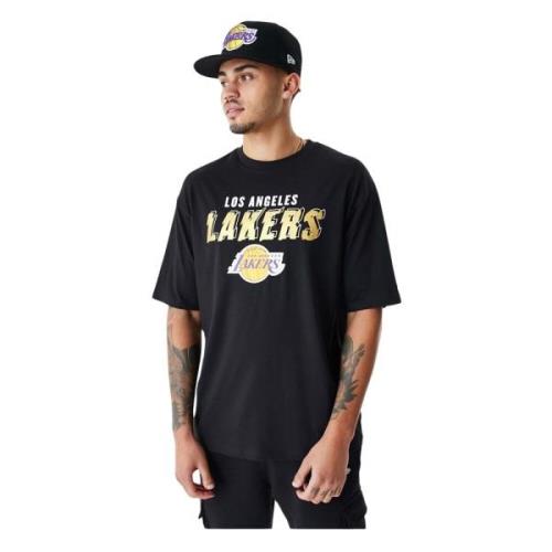 New Era NBA L.A Lakers T-shirt Black, Herr