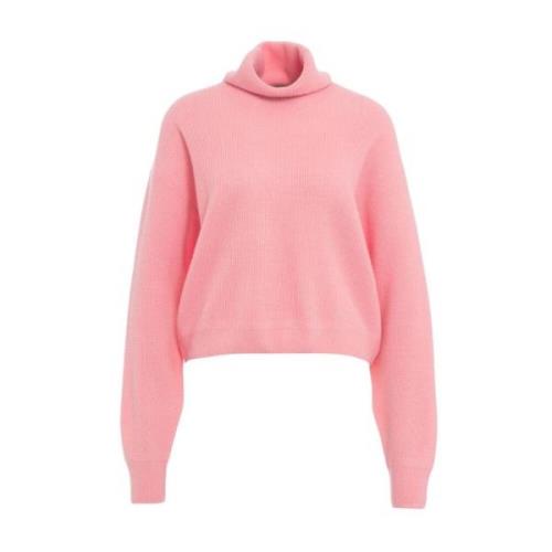 Crush Rose Stickat Aw24 Pink, Dam