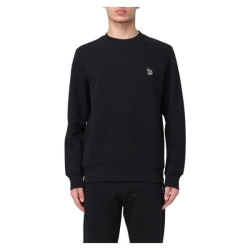 PS By Paul Smith Zebra Sweatshirt för Män Black, Herr