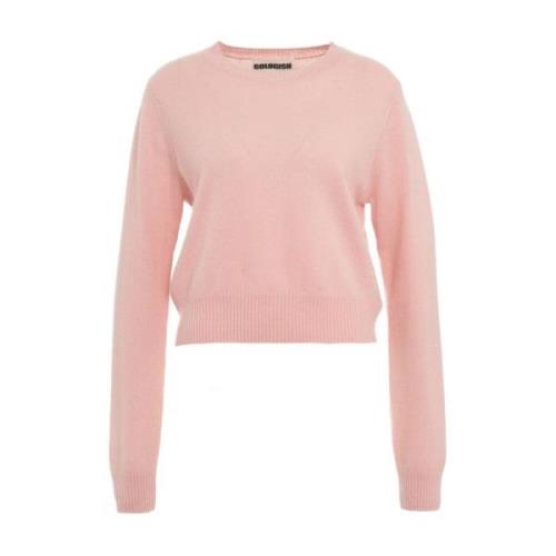 Crush Rose Stickat Aw24 Pink, Dam