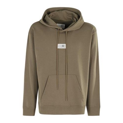 MM6 Maison Margiela Casual Sweatshirt med Modern Stil Green, Herr