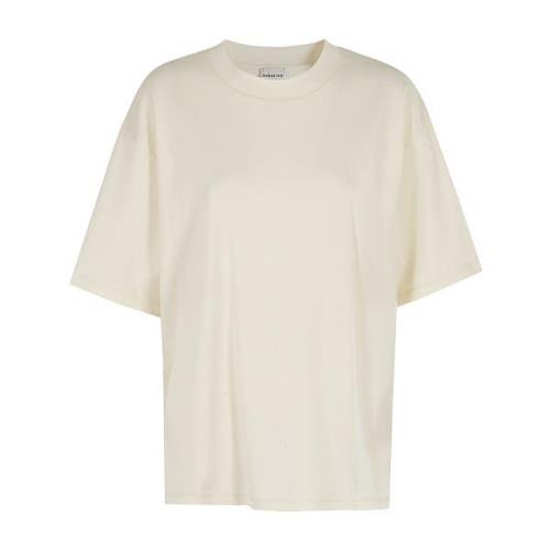 Birgitte Herskind Avslappnad Bomull T-Shirt Beige, Dam