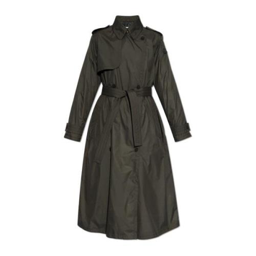 Moncler Trench Barbentane Black, Dam