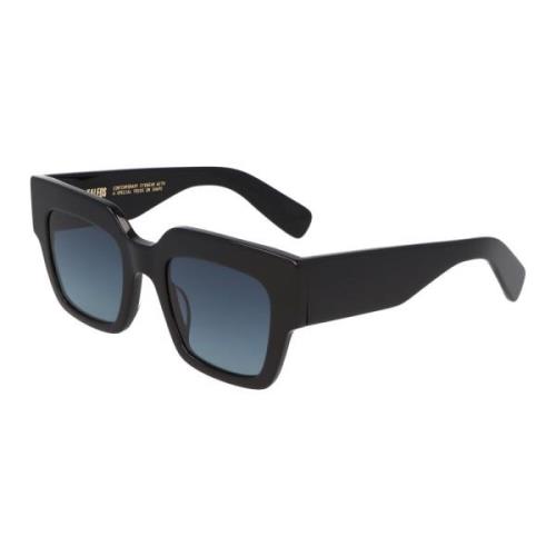 Kaleos Fyrkantiga Acetat Solglasögon Simone Black, Unisex