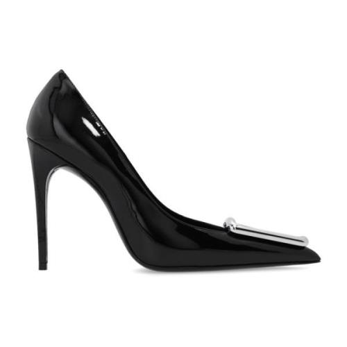 Saint Laurent Avenue stiletto pumps Black, Dam