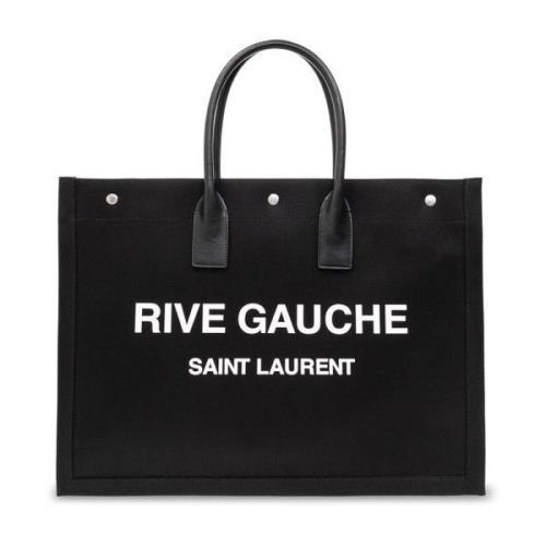 Saint Laurent ‘Rive Gauche’ shopper väska Black, Herr