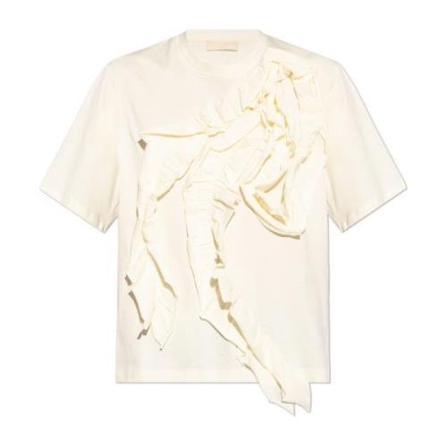 Ulla Johnson T-shirt Aris Beige, Dam