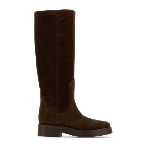 Casadei Stiliga Bruna Mocka Nomad Boots Brown, Dam